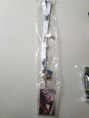TRANSFORMERS OPTIMUS PRIME LANYARD BNIP
