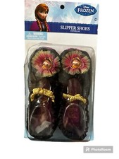 Disney Frozen Anna Slipper Shoes Brand New In Package Halloween/Dress Up/Costume