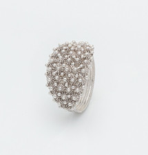 fede sarda da donna in argento 925 fedina filigrana dargento anello.sardo per