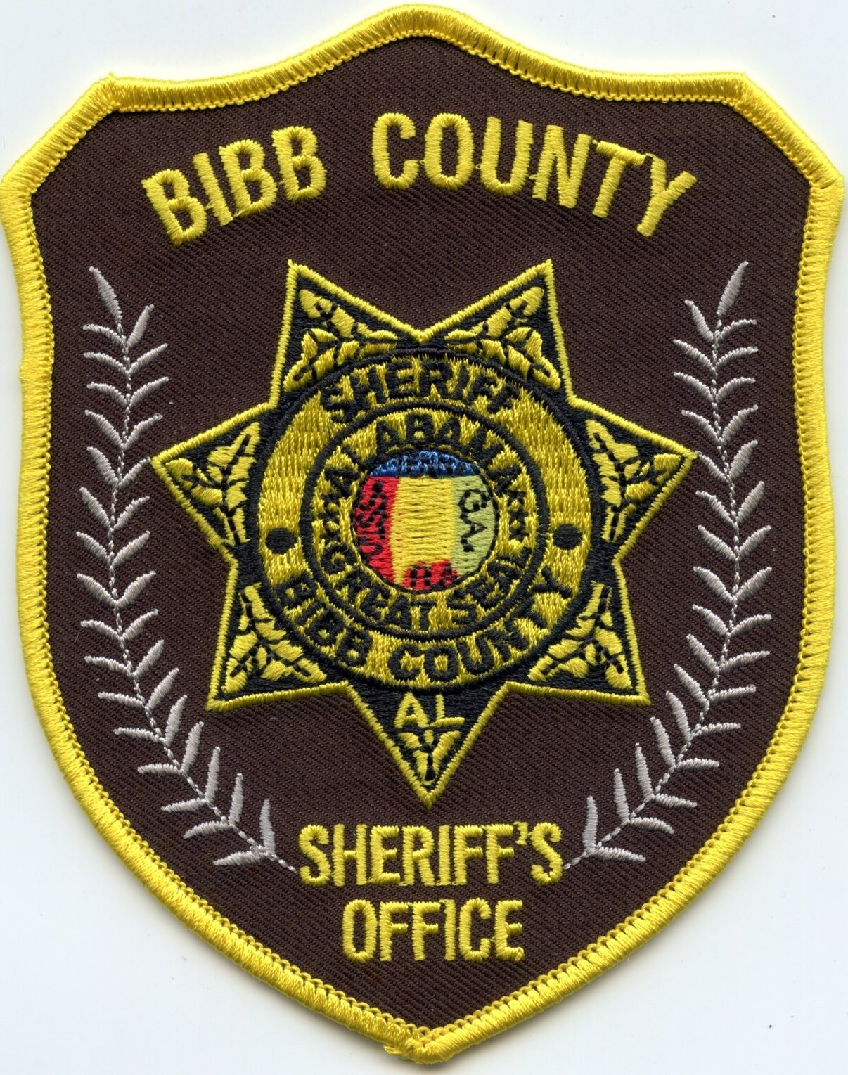 BIBB COUNTY ALABAMA SHERIFF POLICE PATCH