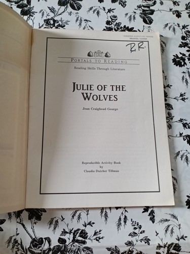 Julie the Wolves Literature Study Guide & Book Lot Homeschool Teacher Resource - Picture 3 of 14