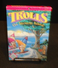 NES Trolls on Treasure Island 1992 AVE Complete with Box & Manual &ndash; Collector&rsquo;s