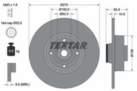 Renault T. Megane/Scenic 03- Bremsscheibe MIT ABS Lager