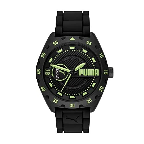 PUMA Watch Street V2 P5112 Men\'s Black | eBay