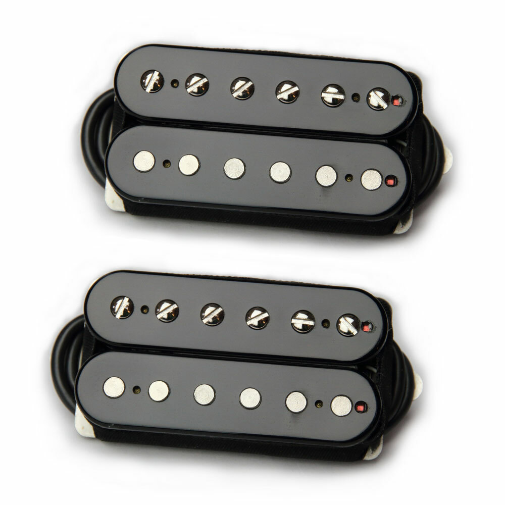 Bare Knuckle Pickups Boot Camp True Grit Humbucker Set (Black, 50