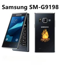Dual Screen Samsung SM-G9198 16GB UNLOCKED 4G LTE Dual SIM 16MP Flip Smartphone
