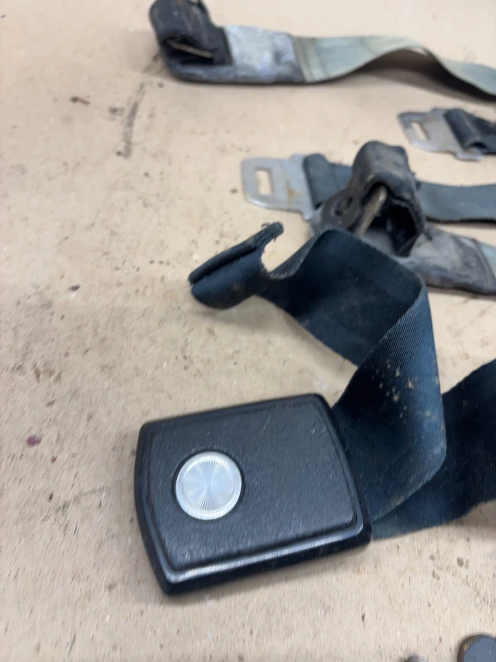 LOTE PROYECTO CINTURONES DE SEGURIDAD FORD MUSTANG 1964-1970 COMET GALAXIE TORINO CYCLONE 67 68 Foto 3 de 4