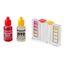 Hydrotools Swimming Pool Test Kit PH BROMINE CHLORINE Easy Check Solutions 8410