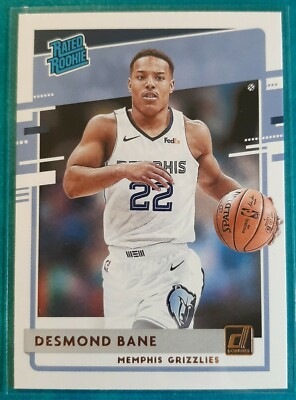 2020-21 DONRUSS DESMOND BANE RATED ROOKIE #240 MEMPHIS GRIZZLIES