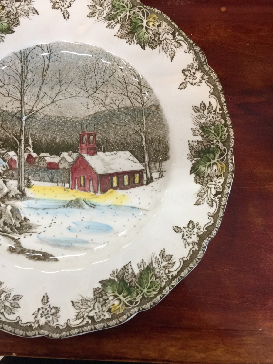 Johnson Bros Friendly Village -The School House-Made in England