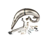 Exhaust (without silencer) Stage6 Streetrace high mount for Rieju MRT