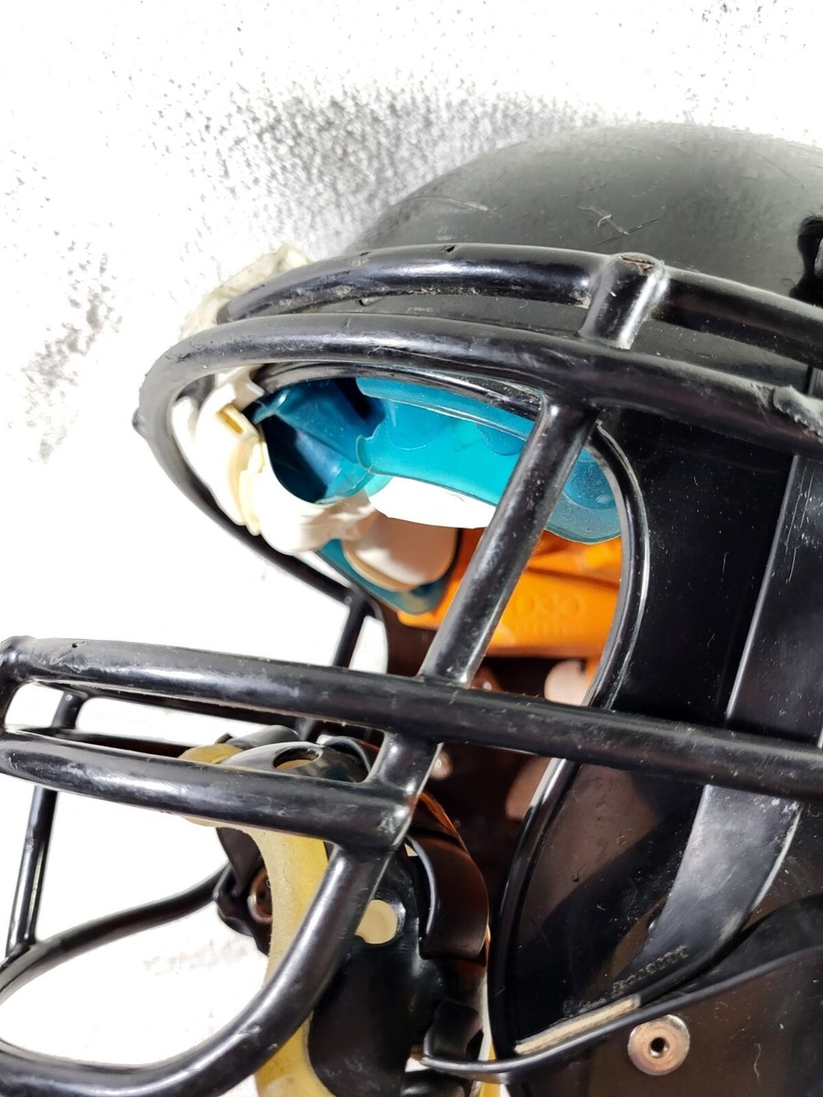 black shiny football helmet Amazon.com : Matte Black Blank Riddell Revolution Speed Mini Football Helmet  (Decorative Mini Helmet - NOT Wearable