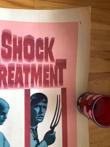 Shock Treatment Half Sheet Movie Poster 1962 - Picture 6 of 10