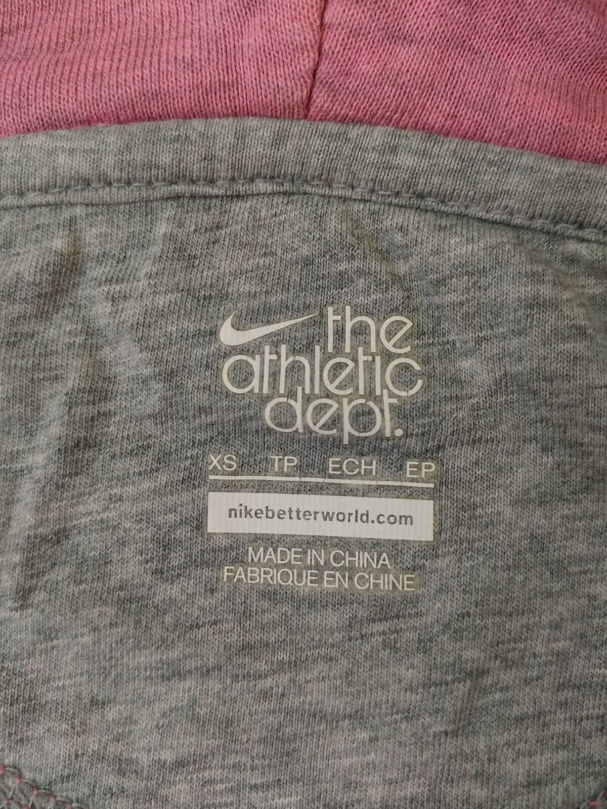 Nike Athletic Dept pink spell out logo Hoodie. UK wom… Gem