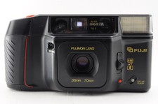 Excellent FUJI TELE Cardia Super DATE Point and shoot Compact FILM Camera READ