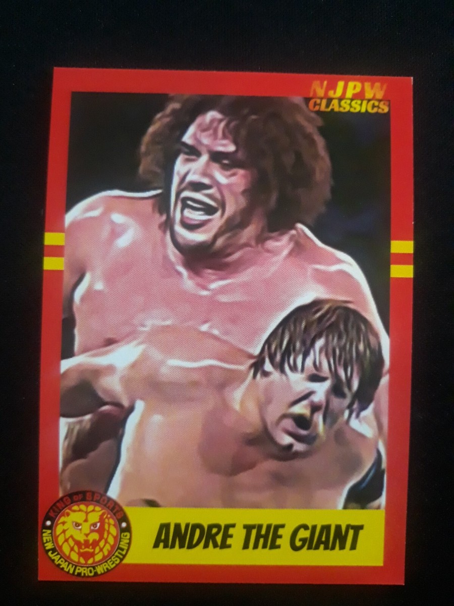 CUSTOM NJPW New Japan Pro Wrestling Trading Card 2021 Andre the