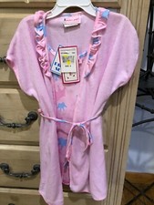 New with Tags, Girl's Summer Nightgown Robe 2 piece Set, Size 4