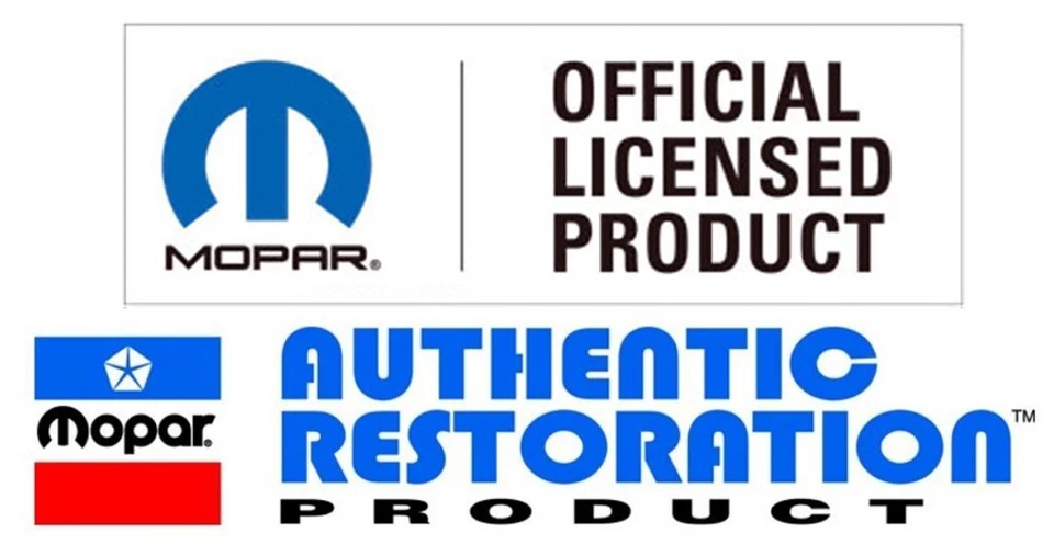 Juego de emblemas de panel de puerta de piezas de moldura nuevas / para Dodge Charger 1968-1969 / tarjeta MP5610 Foto 3 de 4