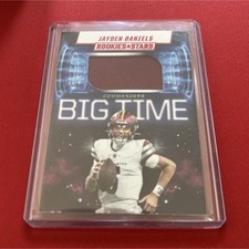 Panini 2025 Rookies & Stars Jayden Daniels Big Time Memorabilia BT-JDS Football