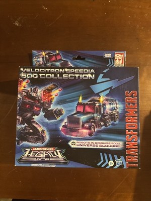 Transformers Legacy Velocitron Speedia 500 RiD 2000 Universe Scourge NEW SEALED