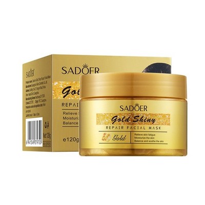SADOER Crystal Moisturizer Face Jelly Masks 24K Gold Face Mask Skincare Repair