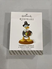 Hallmark Thankful Donald Duck #4 A Year of Disney Magic Keepsake Ornament NEW