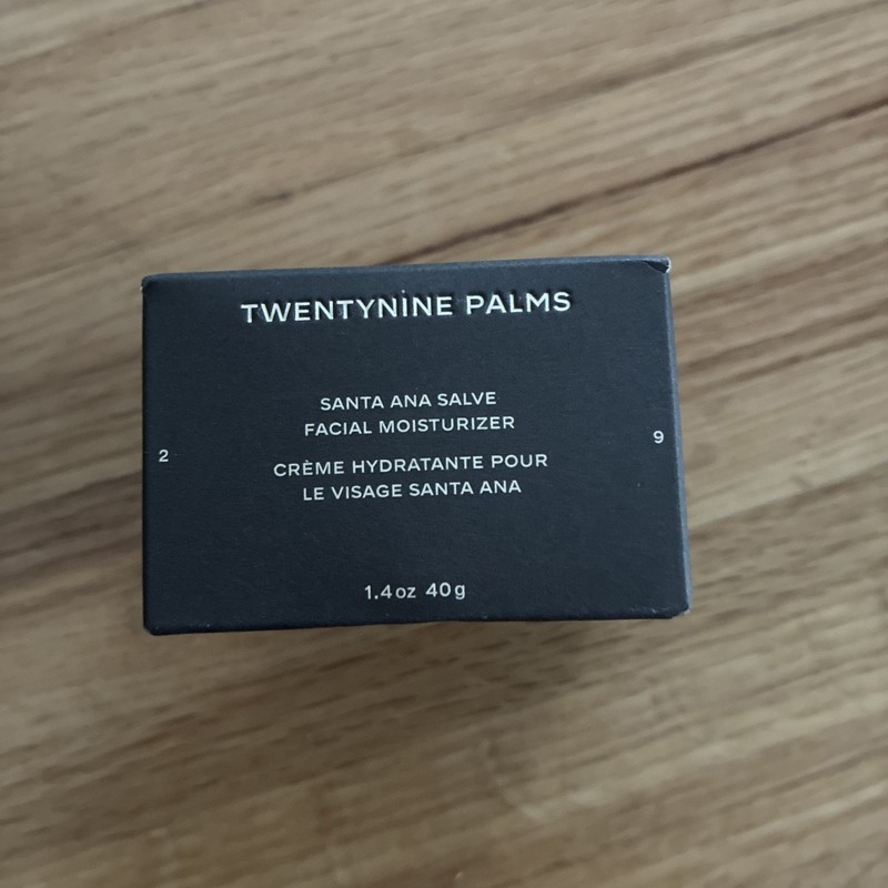Twentynine Palms Santa Ana Salve Facial Moisturizer 1.4 oz Squalane New
