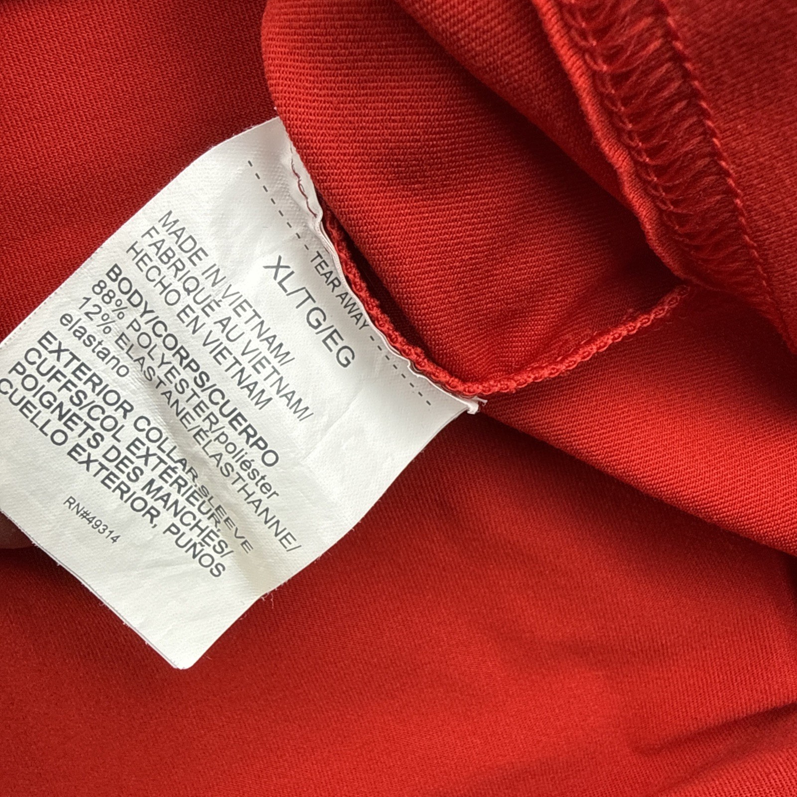 University Wisconsin Badgers 1/4 Zip Pullover Mens XL Loose Jacket Red Stretch thumbnail 9