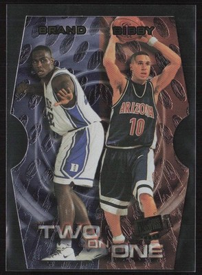 Elton Brand / Mike Bibby 1999 Press Pass SE Two on One #TO1B