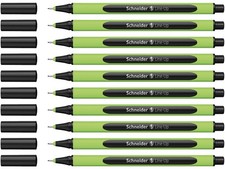 Schneider Line-Up Fineliner (Triangular Fineliner, Stroke Width 0.4 mm, Bio-Base