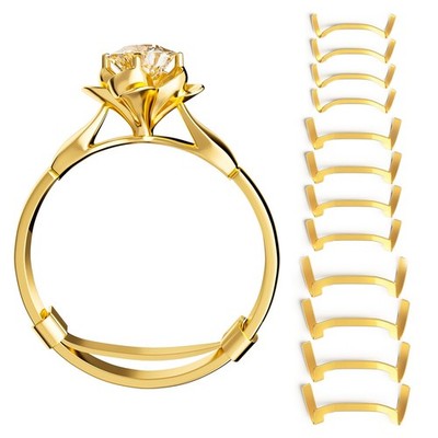 Ring Guard Set for Loose Rings,12 Pack 3 Sizes for Different Band Widths,Invi...
