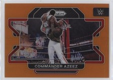 2022 Panini Prizm WWE Orange Prizm 40/99 Dabba-Kato Commander Azeez #89 0y4s