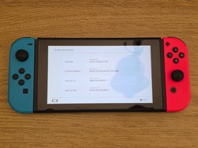 Nintendo Switch HAC-001 Unpatched V1 Consol 2017 | With all original accessories