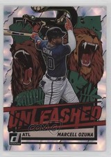 2021 Panini Donruss Unleashed Silver 290/349 Marcell Ozuna #UNL11 gh4