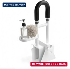 Bathtub Grab Bar Safety Rail for Seniors and Elderly with 300lbs Heavy Duty Iron