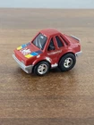 TAKARA TONKA Pullback Car 1989 Turbo Tricksters Red Mini Penny Racer Toy Car