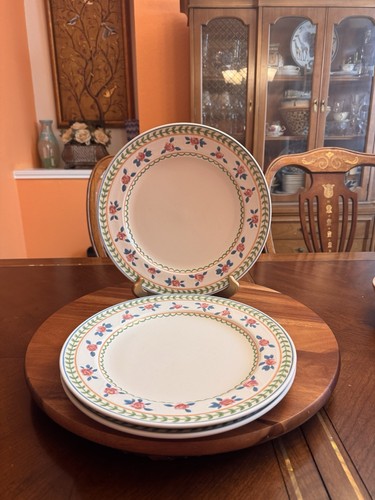 Juego de 4 platos de cena MIKASA Rose Parade - Imagen 1 de 7