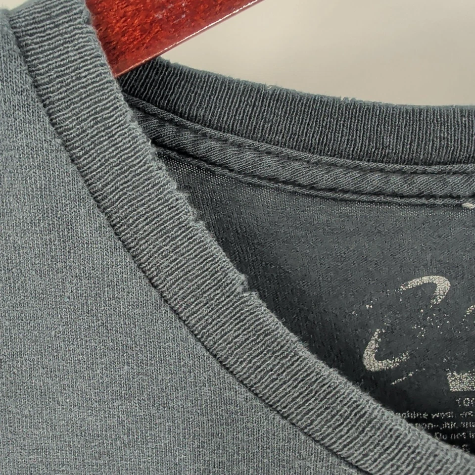 Camiseta Preta Vintage Anos 80 Bravado Metallica Whiplash Gola Redonda Gráfica - Imagem 4 de 4