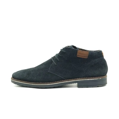 Rieker Herren Chukka Schnürschuh Stiefeletten Dunkelblau Classic Boots EU 41 - Bild 1 von 4