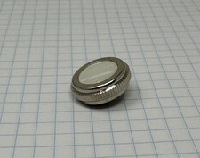 Jupiter Sousaphone / Tuba, Finger Button, Nickel with Pearl, 23mm