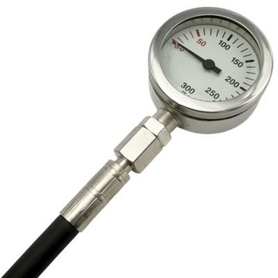 SF-1 TopDeal: DirZone Pressure Gauge Set SPG 52 and Rubber Hose Your Choice