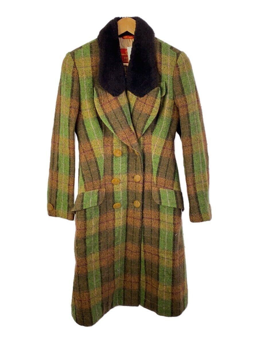 ALTRA Vivienne Westwood RED LABEL altro cappotto 40 lana check 336 93003