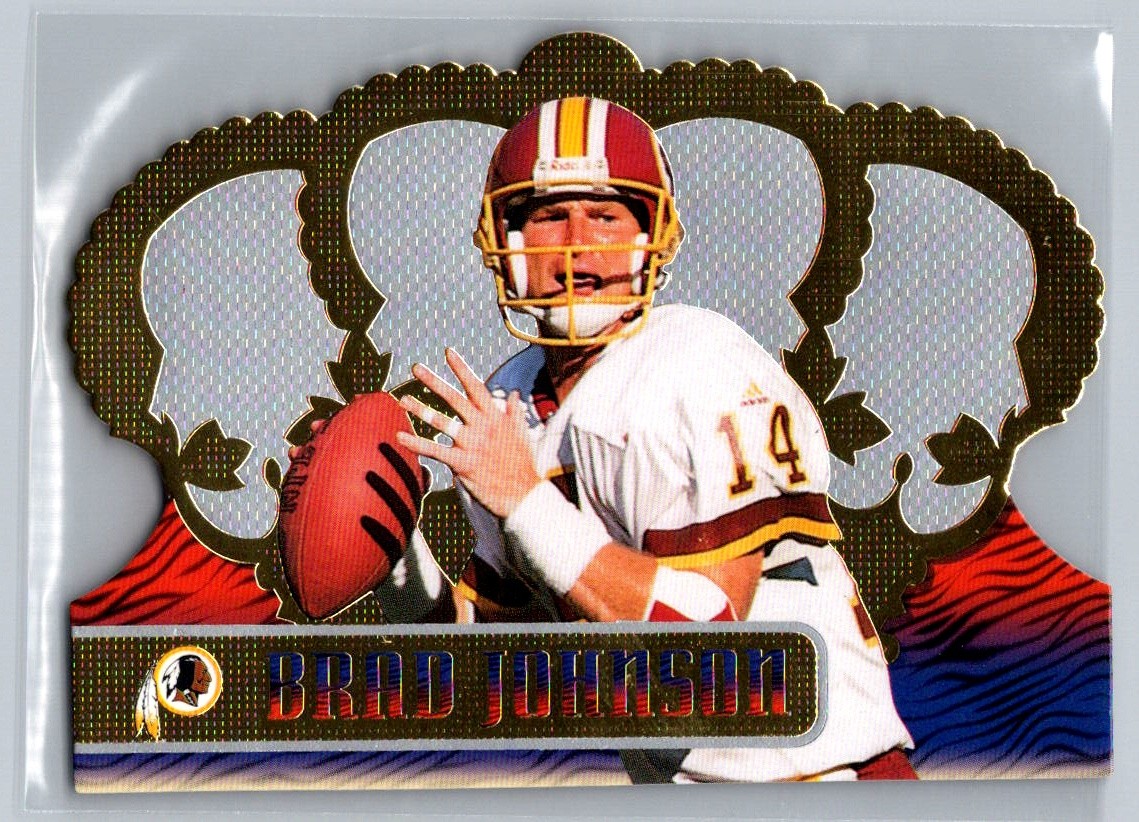 Brad Johnson 1999 Pacific Crown Royale Washington Redskins #144