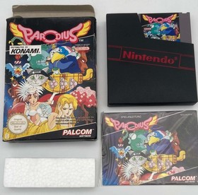 Parodius NES PAL CIB OVP Konami Palcom Nintendo Shoot em up Deutsch