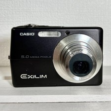 CASIO EXILIM EX-Z500 Digital Camera Black Compact Tested and Working from Japan
