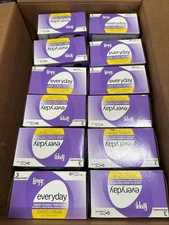 Box of 24 L'eggs 3-Pack Everyday Sheer-To-Waist Pantyhose Q+ Nude 72 TOTAL PAIRS