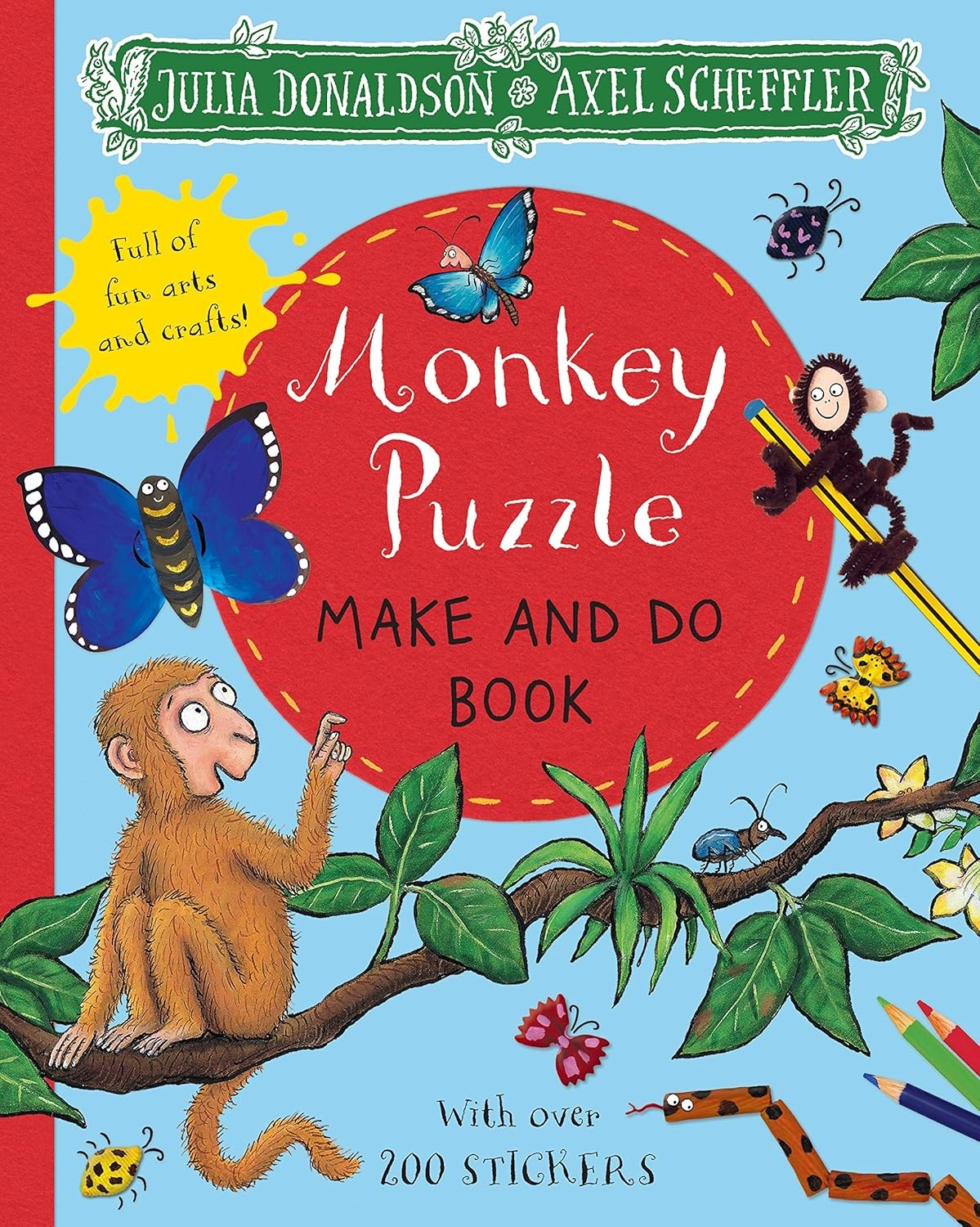 Monkey Puzzle Make and Do Book by Julia Donaldson (Paperback, 2020) - Image 4