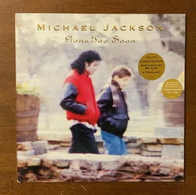 Michael Jackson - Gone Too Soon (1993) 12'' Single Vinyl - Import, EX