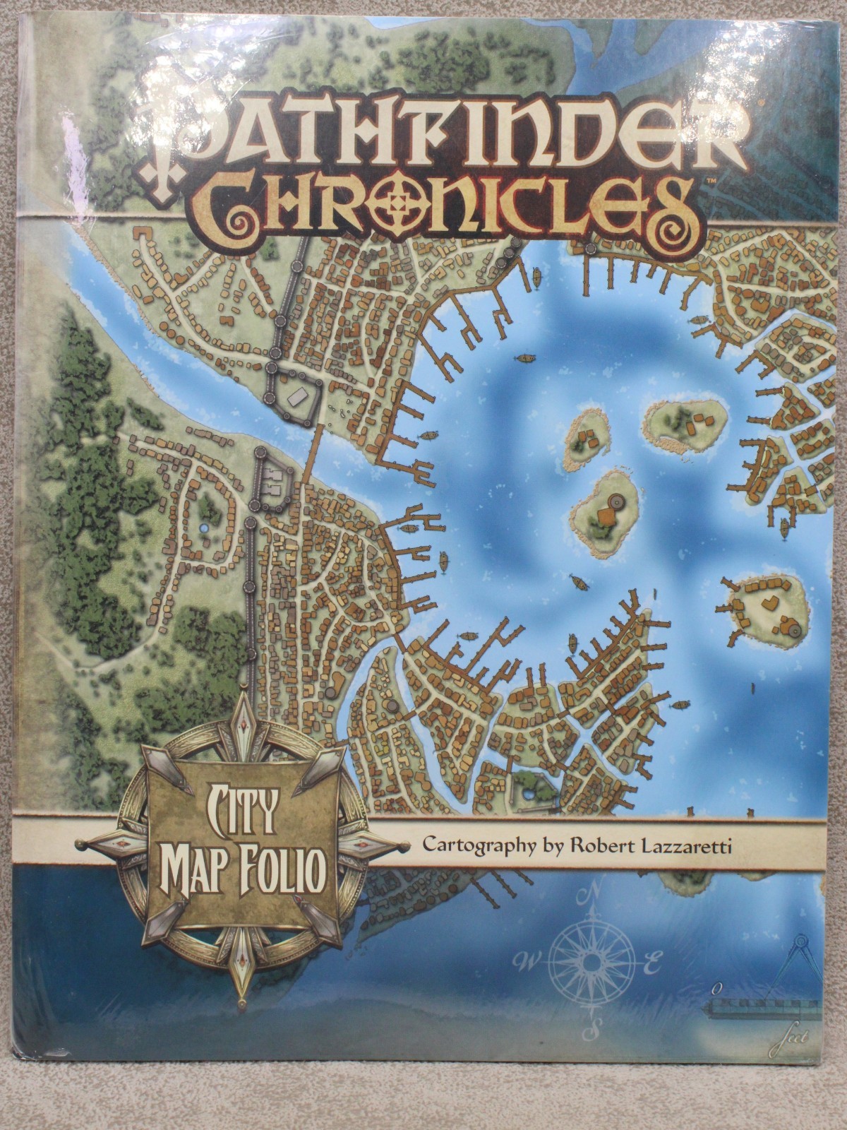 Pathfinder Chronicles CITY MAP FOLIO 6 Cities SEALED Paizo 29393