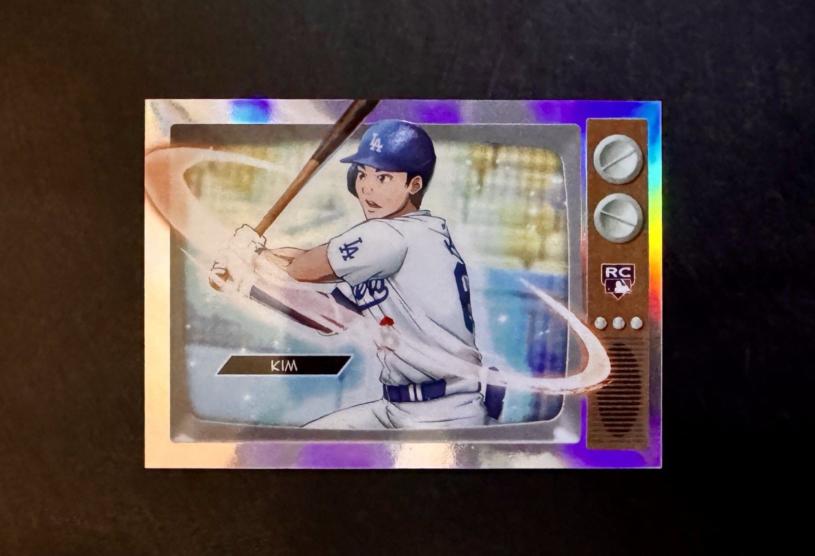 2025 Bowman Chrome - Hyeseong Kim Anime Case Hit SSP Dodgers Rookie #BA-21